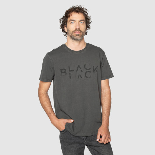 POLERA ICONIC DARK GREY