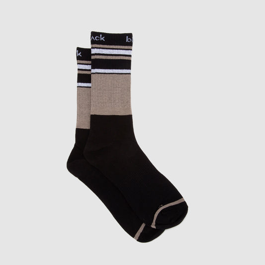 CALCETIN BEIGE LINEAS