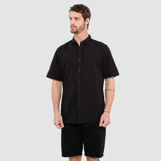 CAMISA DE ALGODÓN MANGA CORTA