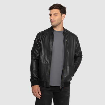 CHAQUETA DE CUERO CLASSIC