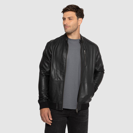 CHAQUETA DE CUERO CLASSIC
