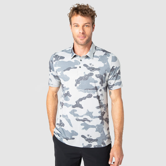 POLERA SPANDEX GOLF CAMO