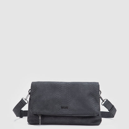 CARTERA SNAKE BLACK