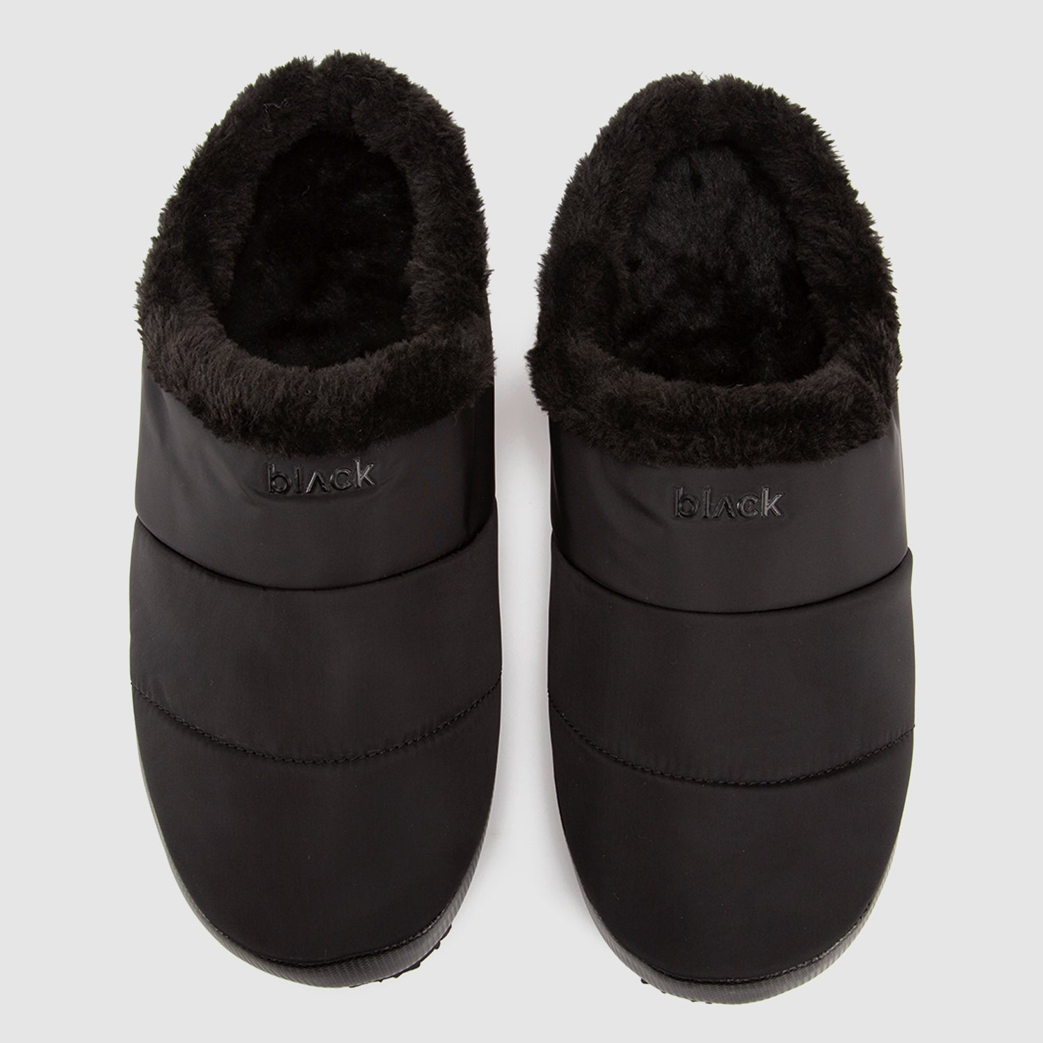 PANTUFLAS SOLID Black Bubba Chile