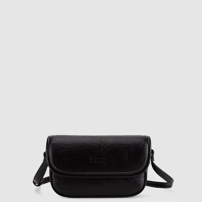 CARTERA THE LINE BLACK MINI