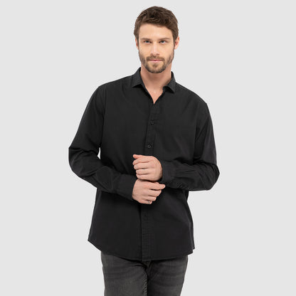CAMISA DE ALGODÓN MANGA LARGA