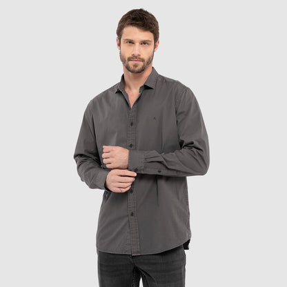 CAMISA DE ALGODÓN MANGA LARGA