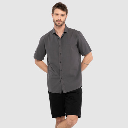 CAMISA DE ALGODÓN MANGA CORTA