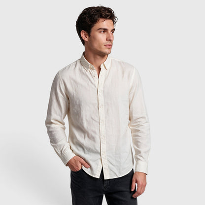 CAMISA LINO MANGA LARGA
