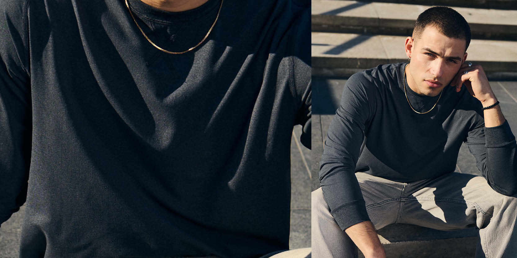 MEN'S FABRICS AND SWEATSHIRTS