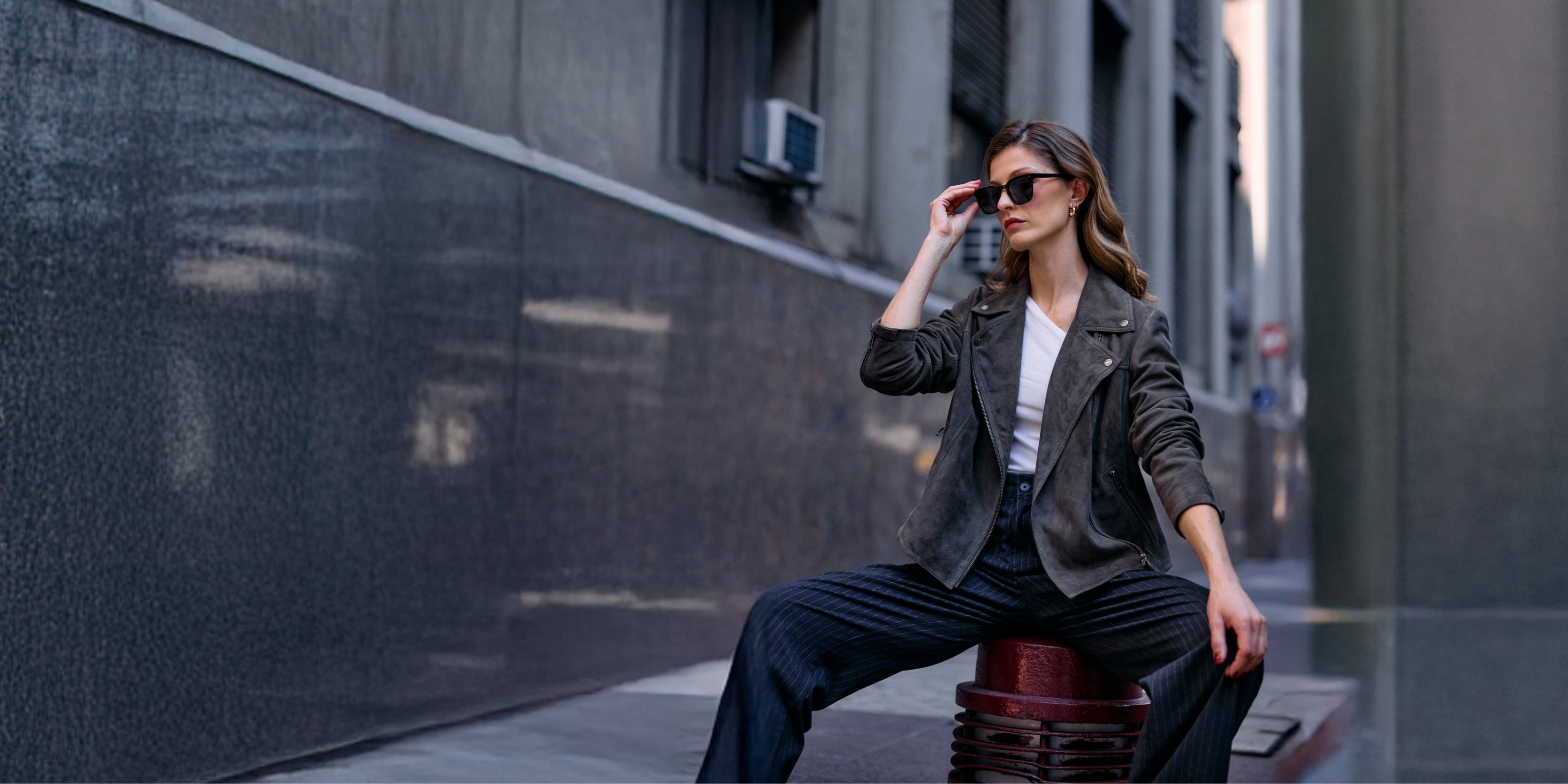 CHAQUETAS CUERO MUJER