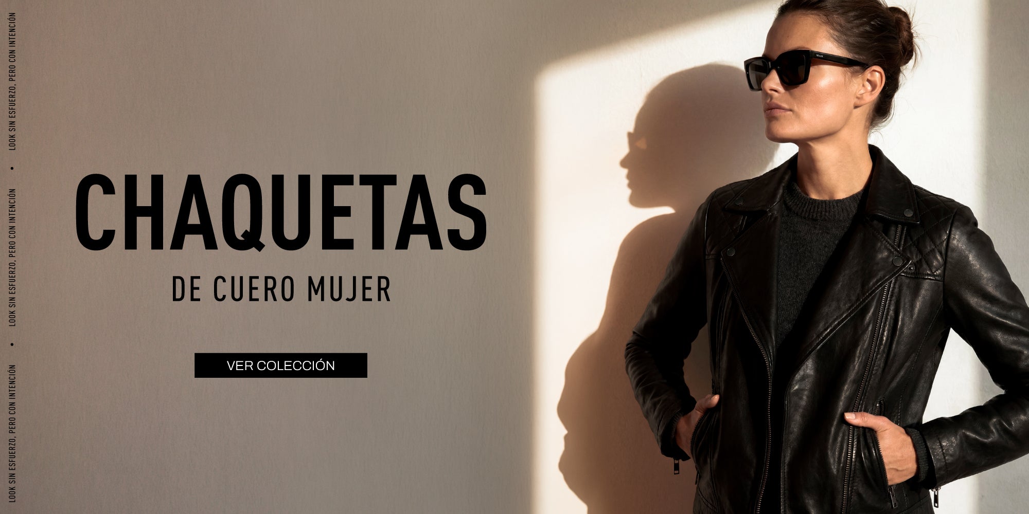 chaquetas cuero mujer