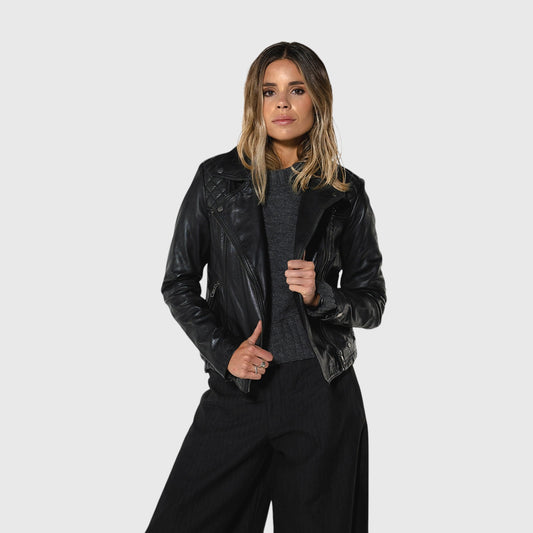 CHAQUETA CUERO WOMEN