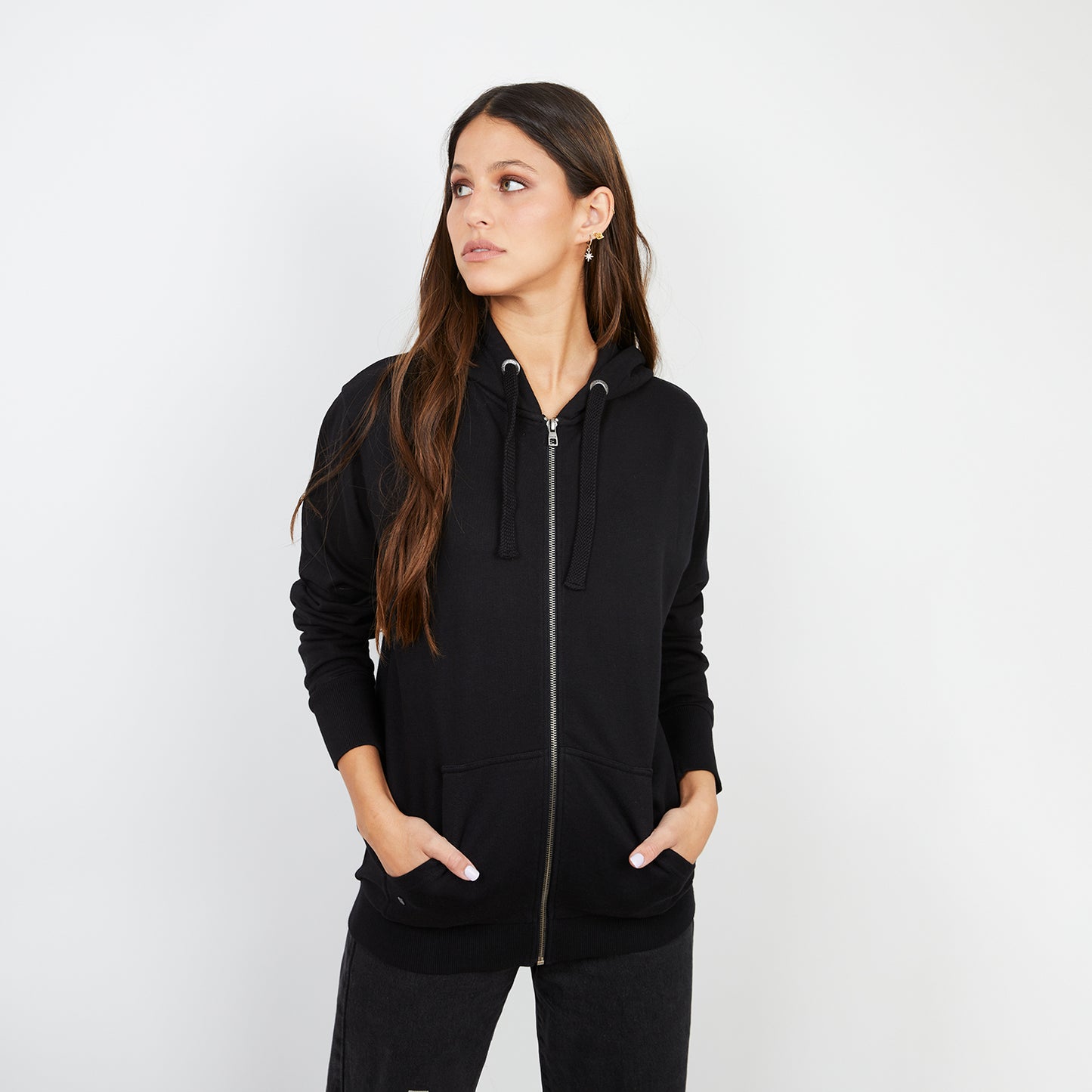 WOMEN ZIPPER HOODIE