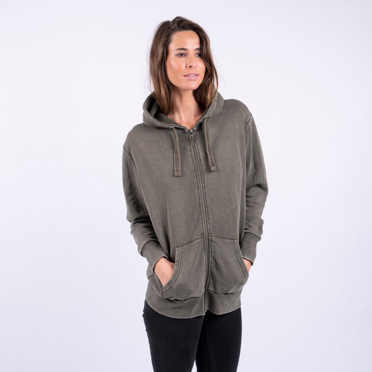 WOMEN ZIPPER HOODIE